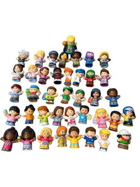 Fisher Price Little People 42 Pc Assorted Figures People  Large Lot